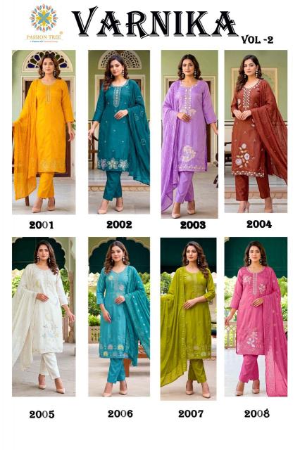 Passion tree varnika vol-2 kurti design wholesale